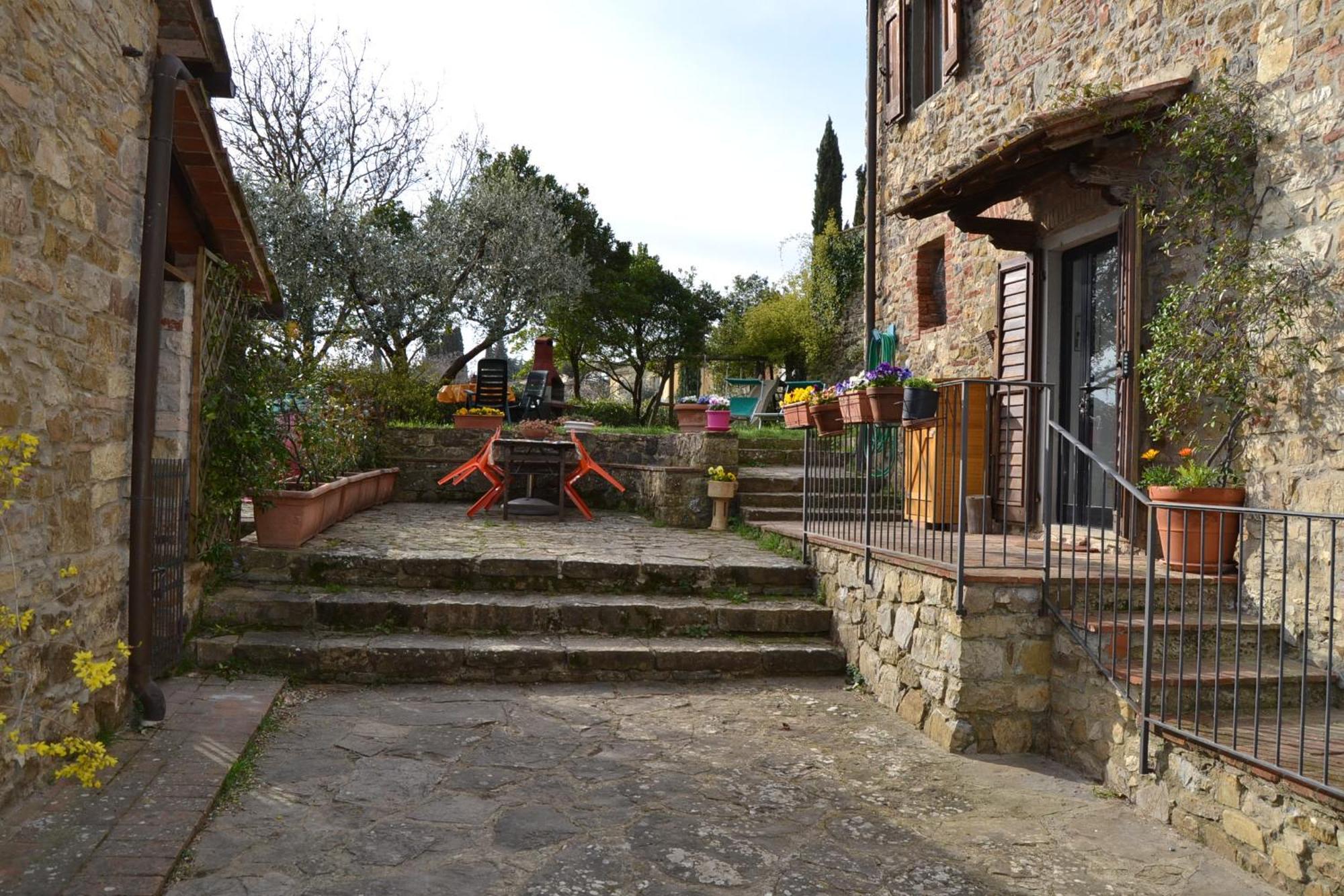 Agriturismo Podere La Casa Apartment Panzano in Chianti Exterior photo