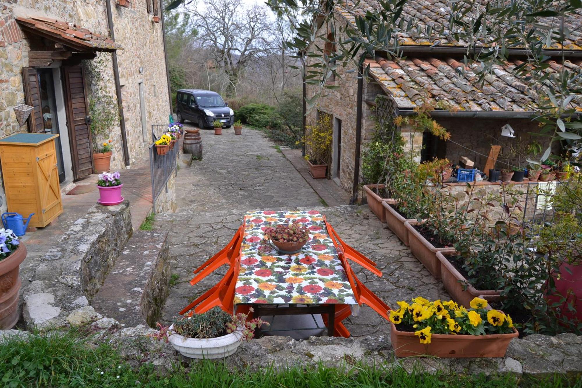 Agriturismo Podere La Casa Apartment Panzano in Chianti Exterior photo